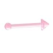 18 Gauge Pink Cone Flexible Nose Bone