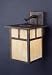 14 1/2 Mission Bronze High Outdoor Wall Light