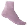 Soft-Fit Women's 100% Cotton Rolled Cuff Socks