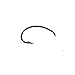 Umpqua Tiemco Fly Tying Hooks TMC 2487 (25 Pk) 20 (N)