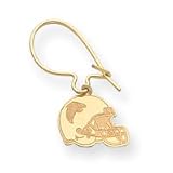 14K Atlanta Falcons Helmet Kidney Wire Earrings