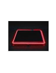 Buy Neon Concepts 15 Inch Square Clear Top Serving Tray (red Neon Rechargeable...