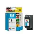 Hewlett Packard 17  Tri Colour Ink Cartridge