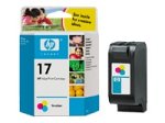 Hewlett Packard 17  Tri Colour Ink Cartridge