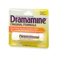 Dramamine Motion Sickness Relief, Original Formula, Tablets - 12 ea