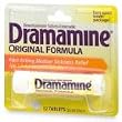 Dramamine Motion Sickness Relief, Original Formula, Tablets - 12 ea
