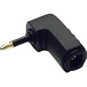 Cables To Go Velocity Right Angle Adapter - Toslink to Mini Plug (40017)