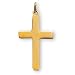 14K Gold Filled Cross and 20-inch Chain