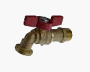 Mueller/B & K 103-024 Forged Brass Hose Bibb Quarter Turn M.I.P