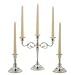 International Silver 3-Piece Candlestick Set, Silverplated