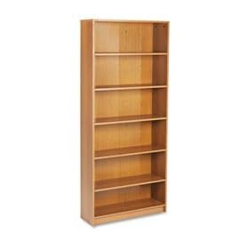 1890 Series Bookcase, 6 Shelves, 36w x 11-1 2d x 84h, Medium Oak