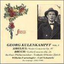 Kulenkampff Plays Bruch and Sibelius