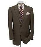 Solid Color Fashion Zoot Suit in Brown Fashion Long Jacket Mens Suit $119