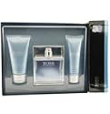 BOSS PURE by Hugo Boss Gift Set for MEN: SET-EDT SPRAY 2.5 OZ & AFTERSHAVE BALM 2.5 OZ & SHOWER GEL 1.7 OZ