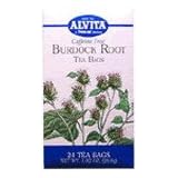 Alvita Burdock Root Tea Bags 24 Tea Bags box by Alvita