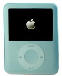 Light Blue Silicone Case/Skin/Protector/Cover for Apple 3rd Generation iPod Nano Video/Graphic, both Nano 4GB and Nano 8GB