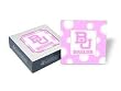 Set of 4 Ceramic Coasters (4"x4") Baylor Pink Coaster Set Baylor Bears Beverage Drinkware