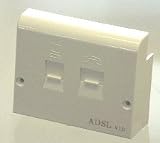 Photo : NTE5 compatible ADSL filtered faceplate
