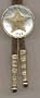 Bahamas 1 Cent "Star Fish" Two Tone Coin Bolo Tie