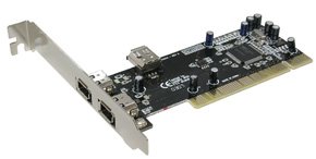 Childrens Toyshop  Computer : LINDY FireWire Card - 2 Port, PCI (32 Bit)