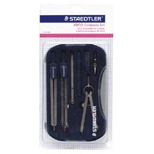 STD55909BK - Compass Set In Plastic Case,With Extension Bar Pen Part by Staedtler Inc.