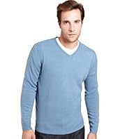 Autograph Pure Cashmere V-Neck Jumper