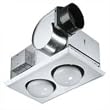 Broan 164 70 CFM 3.5 Sones; Two-bulb Heater - 164
