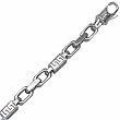 14K White Gold. Fancy Men's Bracelet