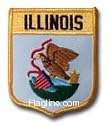 Illinois - State Shield Patches
