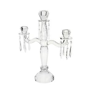Villeroy and Boch Crystal Retro Accessories Candelabra 3 Arm by VILLEROY & BOCH CRYSTAL
