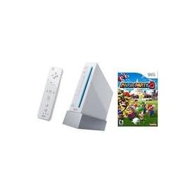 Nintendo Wii Console + Mario Party 8 Wii Bundle