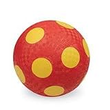 Crocodile Creek 7 Red/Yellow Dot Ball