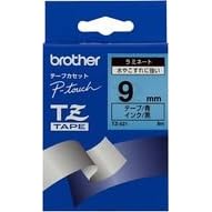 【クリックで詳細表示】BROTHER TZテープ TZ-521 ラミネートテープ(青地/黒字) 9mm