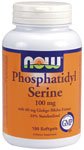 Phosphatidyl Serine by NOW Foods - Mental Fitness (100mg - 100 Softgels)