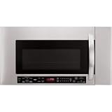 LG LMVM2085ST Over-the-Range 2-Cubic-Foot Microwave Oven with Warming Lamp, Stainless Steel