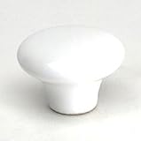 Berenson 4970-539-P Cabinet Hardware Knobs 1 1/2 CER WHITE