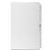 80000 Series Legal Exhibit Index Dividers - 1/25 Cut Tabs Printed 26-50(sold in packs of 3)