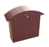 Monet Wall Mount Mailbox - Bronze Finish