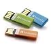 Verbatim Clip-IT 4 GB USB 2.0 Flash Drive 3 Pack 97563 (Orange, Blue, Green)