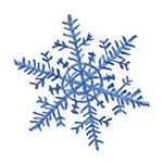 Snowflake Glitter Temporary Tattoo 2x2