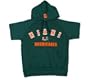 Miami Hurricanes Hooded Short Sleeve Sweatshirt
