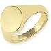 9ct Gold Oxford Classic Stamped Signet Ring