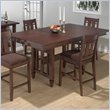 Jofran Rectangle Counter Height Table with Butterfly Leaf in Muir Oak