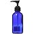 生活の木 青色ガラスポンプ瓶(120ml)
