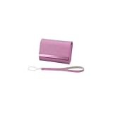 Sony LCS-THP/P Soft Leather Carrying Case for Sony DSC-T Series Digital Cameras (Pink)