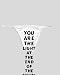 White Thong with You are the light at the end of the tunnel