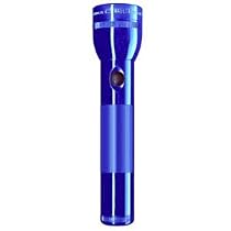 MAGLITE ST2D116 2-D Cell LED Flashlight, Blue