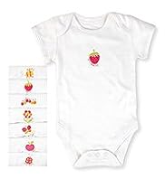 7 Pack - Pure Cotton Short Sleeve Assorted Bodysuits