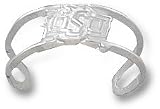 Oklahoma State Cowboys Solid Sterling Silver Fire ''oSu'' Toe Ring