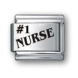 Body Candy Italian Charms Laser #1 NURSE